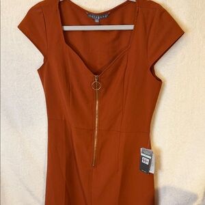 Nordstrom Spice Dress with Gold Accent